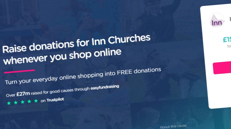 Easyfundraising screenshot