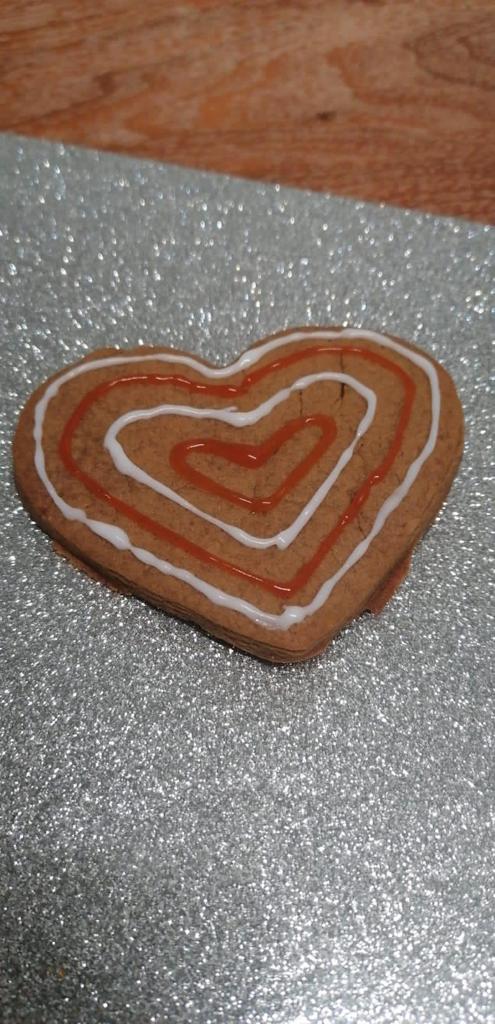 Gingerbread heart