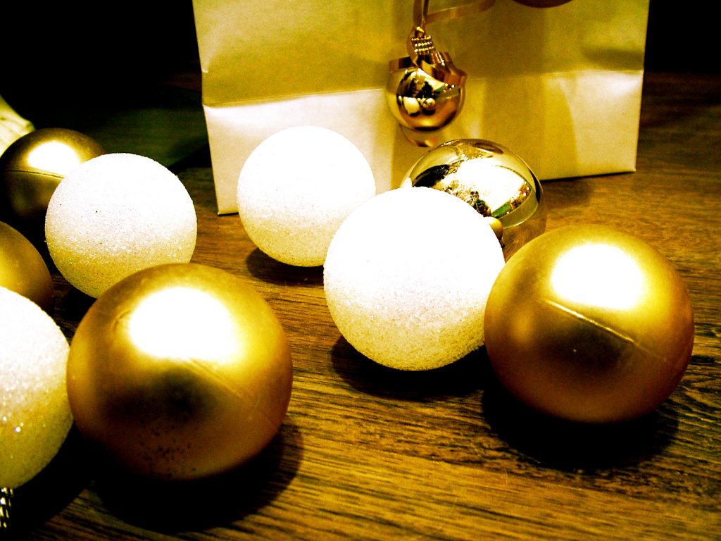 Christmas baubles