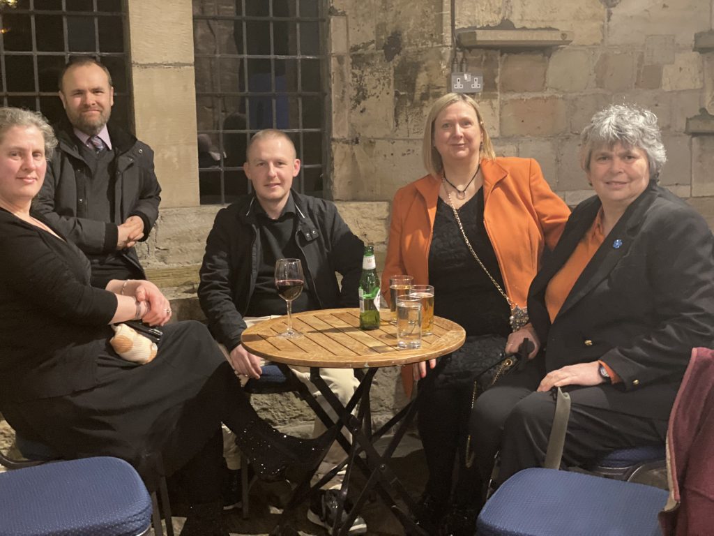 Members of the Inn Churches team at the Social Enterprise Yorkshire & Humber awards.