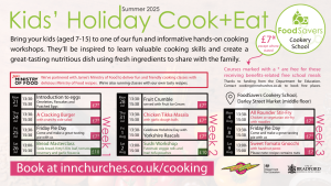 Kid's Holiday Cook+Eat flier - page 1