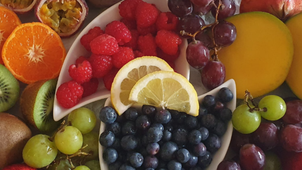 A riot of fruit